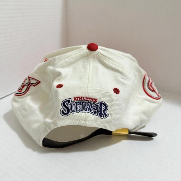 Vintage Calgary Stampeders Snapback Adult Red One Size CFL Football Men’s - Picture 3 of 6